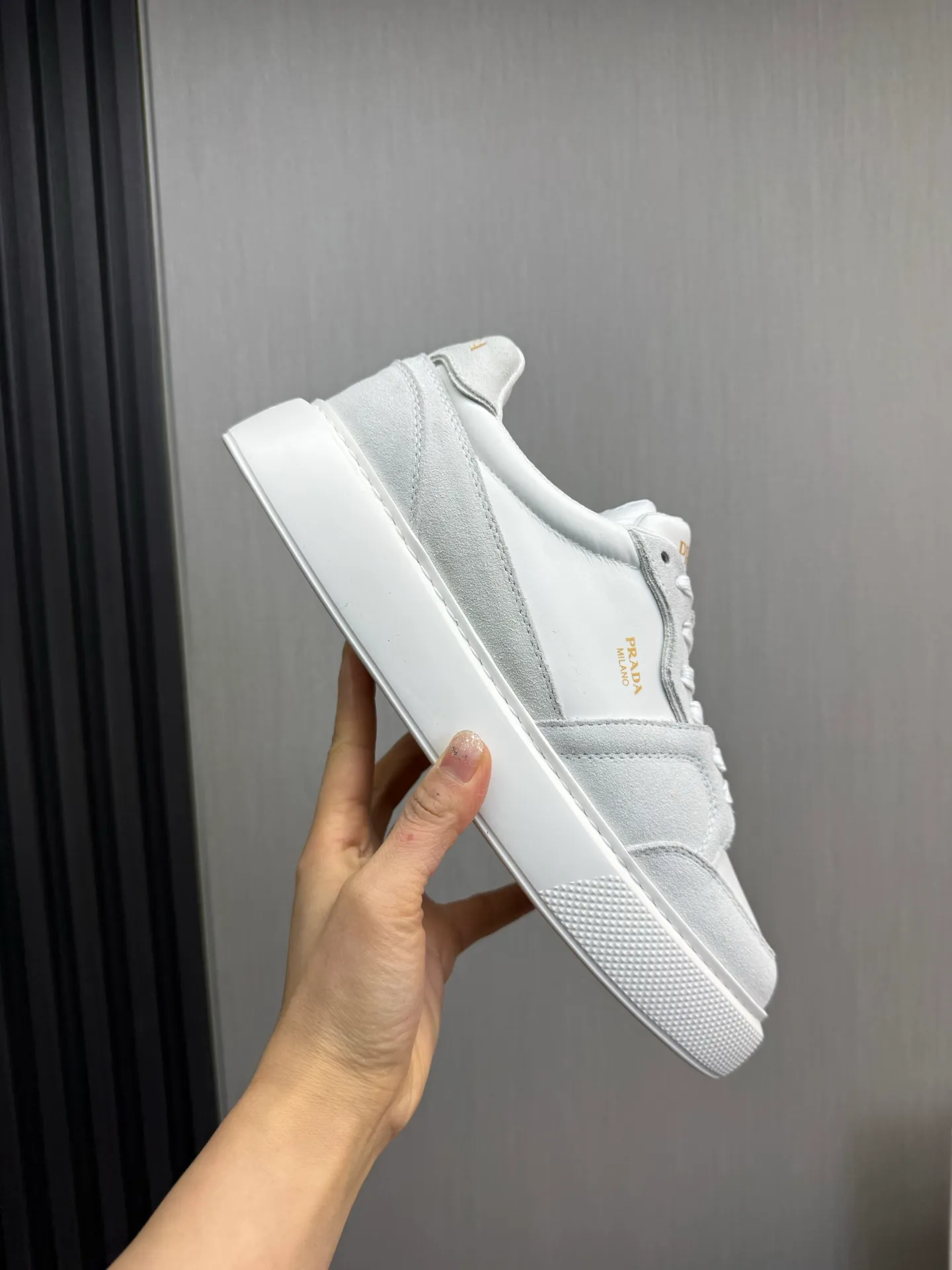 Factory price 560💰 [PRADA] Men’s shoes are popular in the counter, official website is synchronized, 1 high-quality shipment ✔️Original cowhide + cowhide lining, 1🆚1 replica, original sole, 38-45 (45 customized, non-refundable)